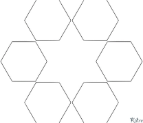 in hexagonem Coloring Pages To Print